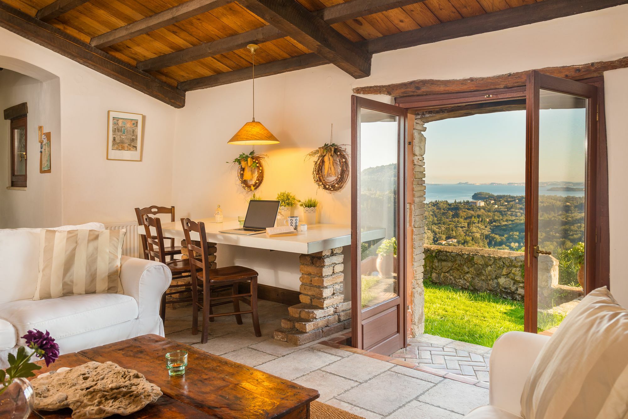 Villa Melolia Ipsos Bagian luar foto