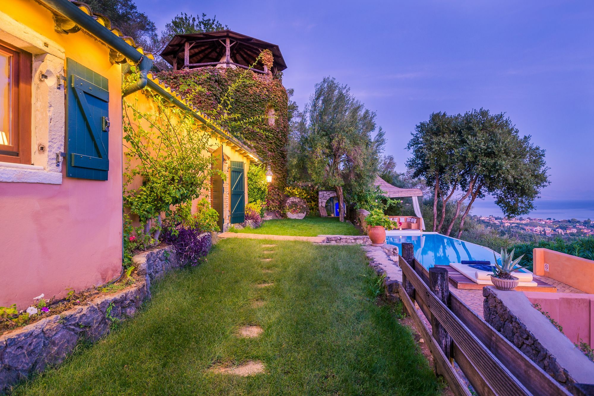 Villa Melolia Ipsos Bagian luar foto
